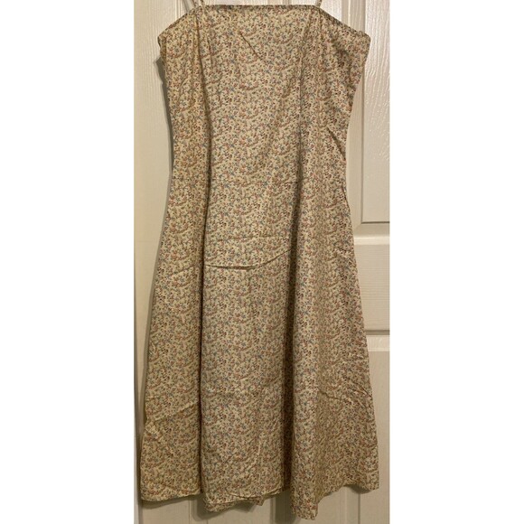 VTG Y2k Cottage Prairie Dress Womens Dainty Floral Print Feminine Boho Midi NWOT - Picture 15 of 16